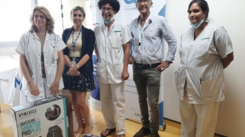 CHU Sud des massages pour les personnels hospitaliers. Image 1